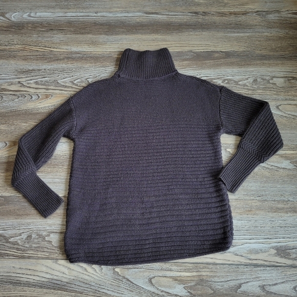 Simply Vera Vera Wang turtle neck sweater Women's Size Small gray - Picture 8 of 9